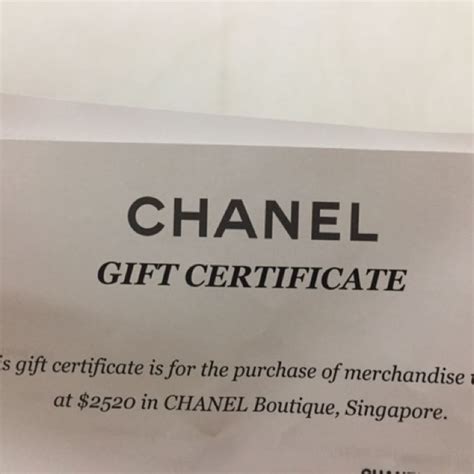 chanel sydney gift vouchers|chanel gift voucher australia.